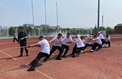 探寻红色记忆 传承革命精神——市城投公司举办红色教育主题运动会(图3)